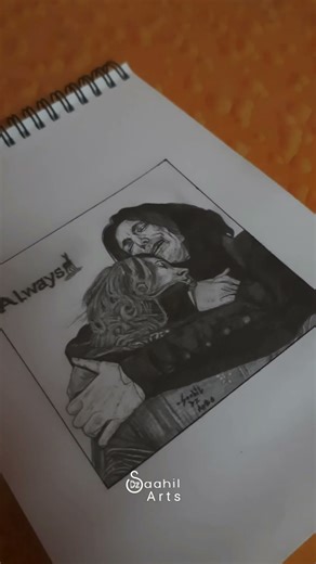 Always Severus Snape Drawing || Saahil Dz Arts