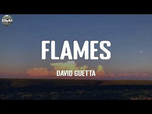 Flames - David Guetta / Lyric Video
