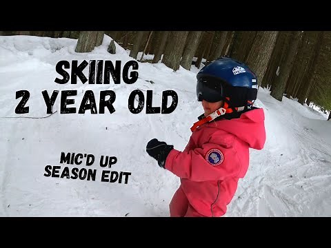 Skiing Fernie Resort with Adia - 2 Year Old Pro Skier