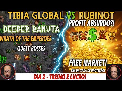 DIA 2: FARMANDO FORTE NO RUBINOT! (Banuta, WOTE e o fim da "Taxa de Proteção")