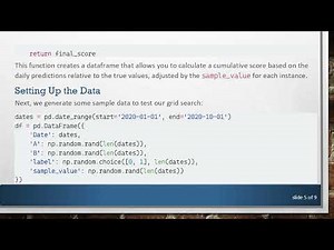 Creating a Custom Scorer in Grid Search with a Third Parameter in Python's scikit-learn