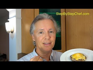 Easy Juicy & Crispy Cheeseburger Recipe with a Few Important Tips -- StepByStepChef.com