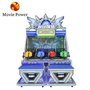 [Hot Item] Coin Operated Arcade Ticket Redemption 4 Players Kids Shooting Ball Game Machine