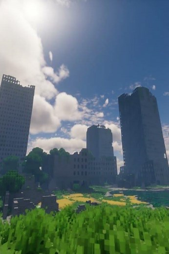 minecraft shaders 5 マイクラ影mod #minecraft #マイクラ #マインクラフト #mod