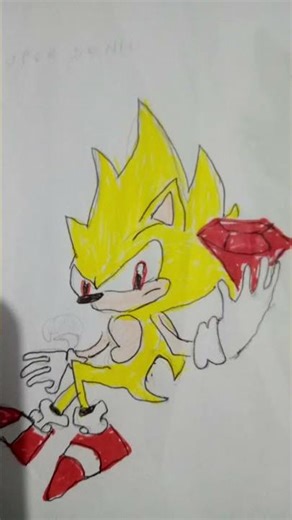 super Sonic dark Sonic