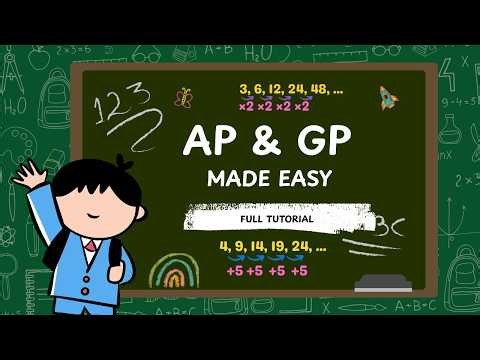 Arithmetic & Geometric Progressions Made Easy (AP & GP) | WAEC, JAMB & Exam Questions