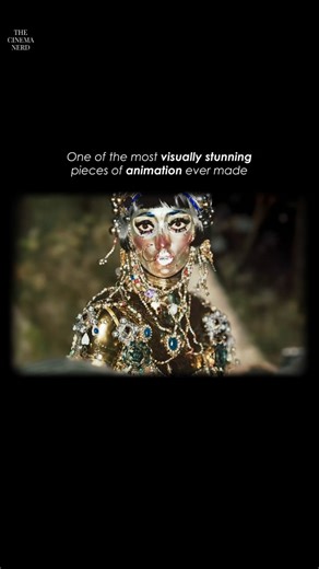 The Cinema Nerd on Instagram: "Jibaro is a symbolic fairytale about desire, greed, and exploitation. It questions who the real monster is, showing how beauty can seduce, deceive, and destroy. Water symbolizes emotion and transformation, while gold represents desire, corruption, and the cost of greed. The central dance reflects a toxic relationship, between attraction and betrayal, invader and land. Directed by Alberto Mielgo, with animation by Pinkman.tv, Jibaro is told entirely through movement