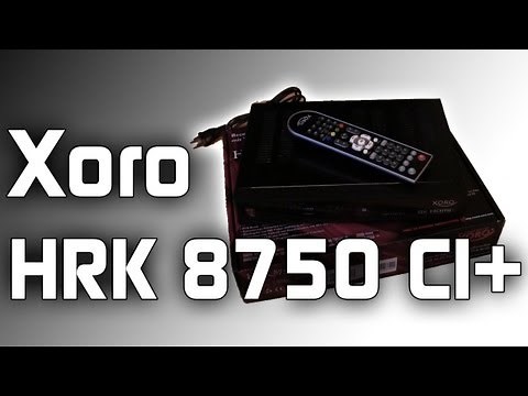 Xoro HRK 8750 CI+ / HD Receiver für digitales Kabelfernsehen DVB-C / Quick View / Overview / Menüs