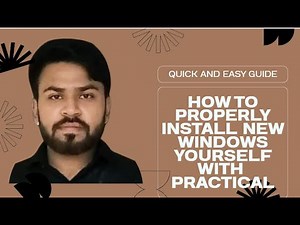 "How to Install Windows 10/11 on Your PC (Step-by-Step Tutorial for Beginners)"