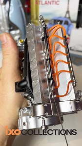 8.1K views · 65 reactions | Pack 5 to 10 of the 1/8 scale IXO Collections Bugatti Atlantic is assembled  (part 2) | AC Collection | Facebook