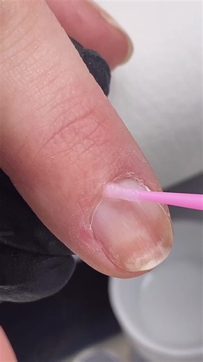 Manicure Process: Close-Up Nail Care Techniques