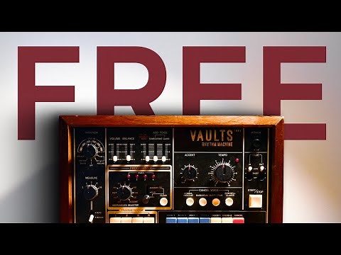 FREE VST – Drum Machine Walkthrough - Made Iconic by Phil Collins, Peter Gabriel, and Blondie.