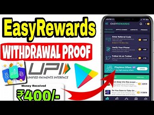 EasyRewards App Withdrawal Proof 🔥🤑 Easy Rewards App Real Or Fake 💸🤯 Online Earning App 2025