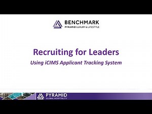 Leader Learning Moment: New Recruiting App: iCIMS