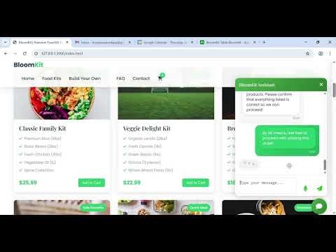 Insane AI Chatbot: Orders + Emails + Scheduling + Data Storage!
