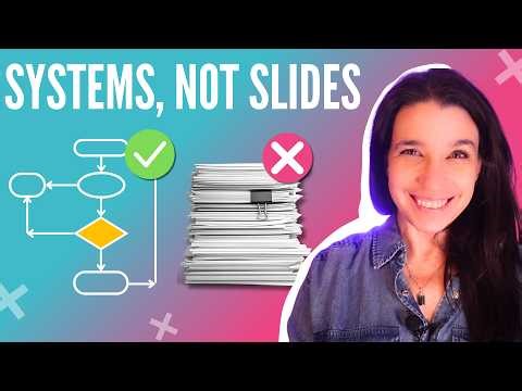 Stop Building Slide-Based Courses (Build Systems Instead)