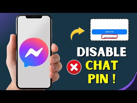 How To Remove PIN Password on Messenger | Turn Off Chat Lock 2025
