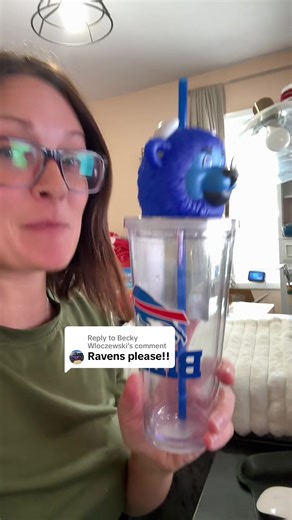 Ravens Water Tumbler for Football Fans