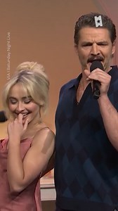 Gracias a Domingo por juntar a Pedro Pascal, Sabrina Carpenter y a Benito. 🤝 #saturdaynightlive #snl50thanniversary | SensaCine Latinoamérica