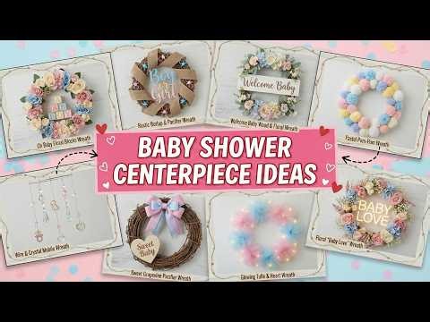 Cute! 🌸 Baby Shower Centerpiece Ideas 2026 DIY Table Decorations You'll Love