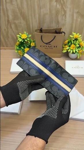 Unboxing Premium Coach_Men wallets 9906702239 WhatsApp for enquiries #unboxing #share #viral #like