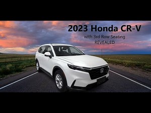 2023 Honda CR-V With Third-Row Seating Revealed - Carspecs Tv