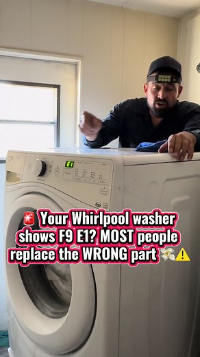 Whirlpool F9 E1 Drain Error: Simple Fixes That Save Money