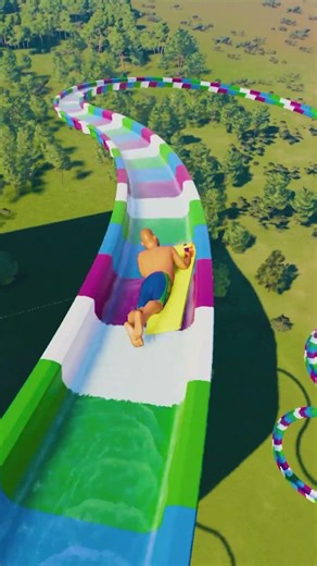 The Most Unpredictable Water Slide Build Ever 🚿🎢😱 | Planet Coaster 2