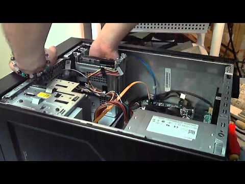 Dell Desktop HDD外し作業