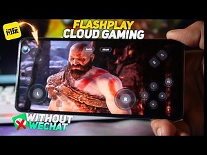 FlashPlay Cloud Gaming App - No WeChat Needed | Play AAA PC Games - God Of War 4 On Android
