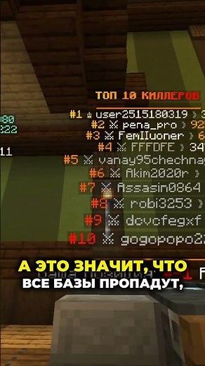 ПОКАЗЫВАЮ ЛЕГЕНД ВАЙПА АНАРХИИ МАЙНКРАФТ #topiacube