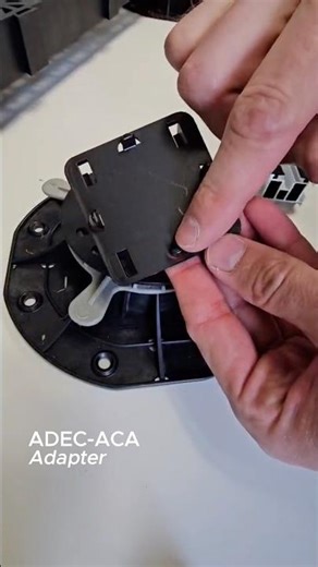 Installation Overview: ADEC-ACA (Adapter) for AluDeck System