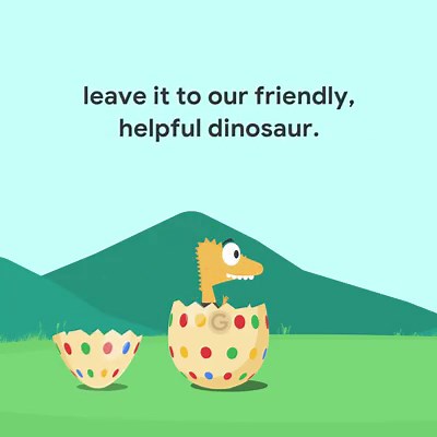 6K views · 148 reactions | When there's something you're looking for, just turn to this dinosaur. Welcome G-Rex, here to help you plan your month. #MakeGooglePlanIt | Google | Facebook