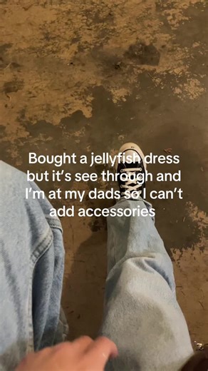 Jellyfish Dress Dilemma: See-Through Style Issues