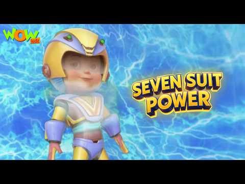 Vir The Robot Boy : Robo Vir Ke Bijali Powers Seven Suit | Seven Suit Powers | Wow Kidz