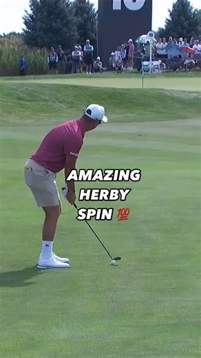 A Lucas Herbert lesson in how to hit great wedge shots with backspin 👏👏 #RipperGC #LIVGolf | Ripper GC