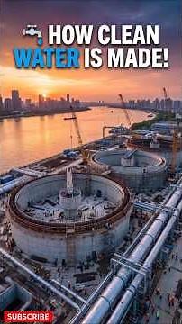 How a Water Treatment Plant Is Built 🚰 | Clean Water Engineering Explained