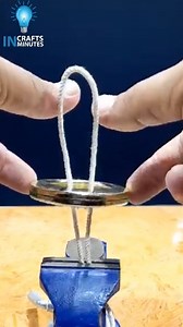 7.5K views · 91 reactions | The Easiest Way to Tie a Loop in a String - You Can Do It Too ! #DIY #ideas #Handmade #trick #craft | Crafts in Minutes | Facebook