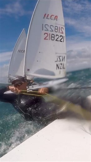 Meet International Laser Class Association - ILCA 7 sailor George Gautrey (and his eyebrow). NZL Sailing Team #ilca #ilca7 #laser #sailor #sailing #livesaildie | Live Sail Die