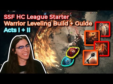 SSFHC Warrior Leveling Build & Guide | Part One | Path of Exile 2