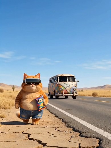Funny Orange Cat Cartoon Animation Compilation
