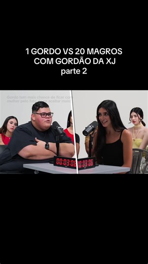 Gordo vs Magros: Debate Divertido com Gordão da XJ