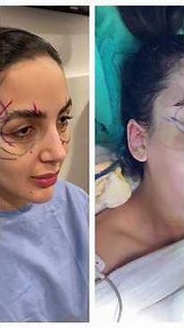 Face and brow Lift in our beautiful patient with Dr. Madnani in New York ￼