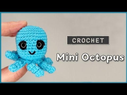How to Crochet a Mini Octopus Amigurumi | Easy Crochet Tutorial