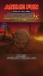 14K views · 440 reactions | Planet Namek Erupts: The Civil War Ignites!  | Anime Fun | Facebook