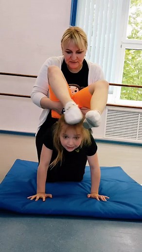 Backbend Exercise Coaching for Kids