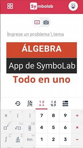 Aprende Álgebra SYMBOLAB- LA MEJOR APP #matematicas #symbolab #algebra