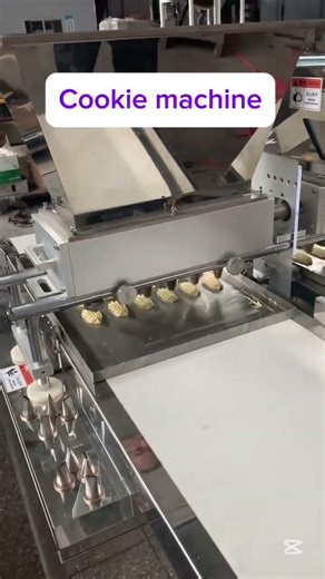 automatic cookie machine#cookiemachine #cookiemaking #bakeryequipment #bakerymachine