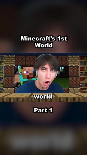 Minecraft's First World Ever | Minecraft Worlds