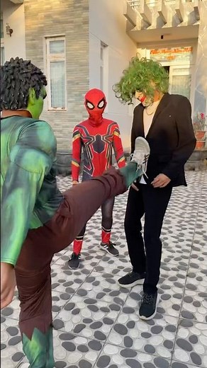 Spider-man Comedy Video : One Two Tree #spiderman #comedyshorts